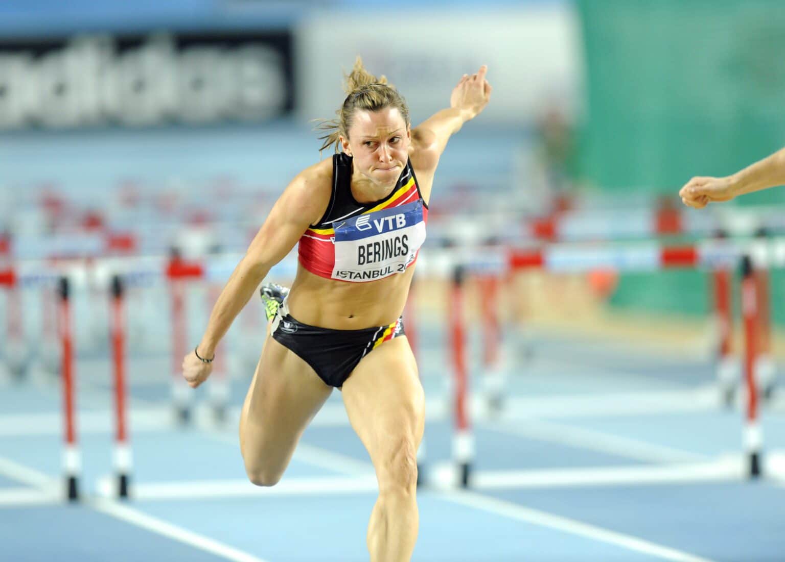09-03-2012 ATLETIEK:IAAF WORLD INDOOR CHAMPIONSHIPS:ISTANBUL
Eline Berings BEL

Foto: Soenar Chamid